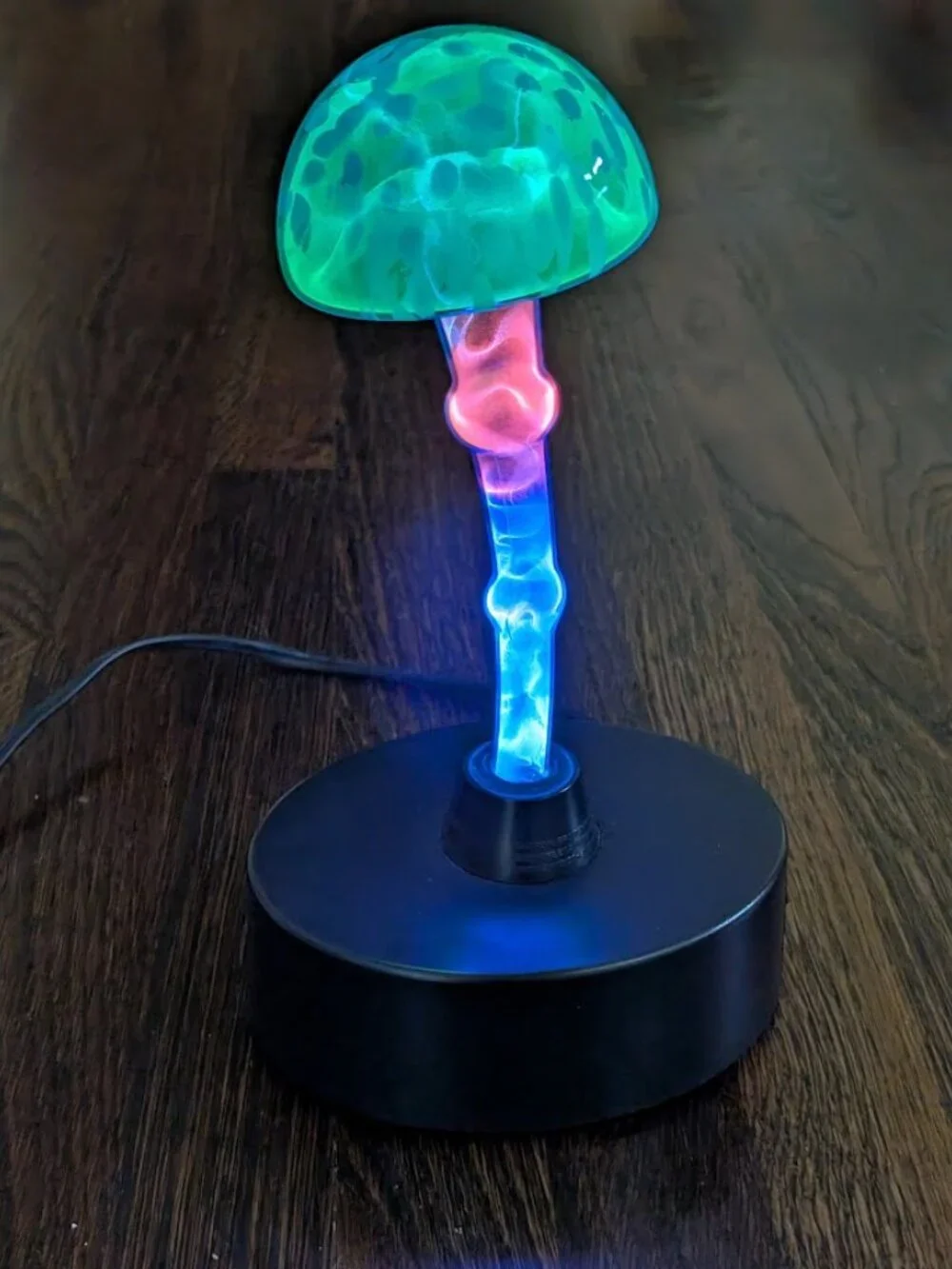 Lumisource Plasma Light Mushroom Multi Color RARE Vintage Unique 90s Vibe - Picture 3 of 16